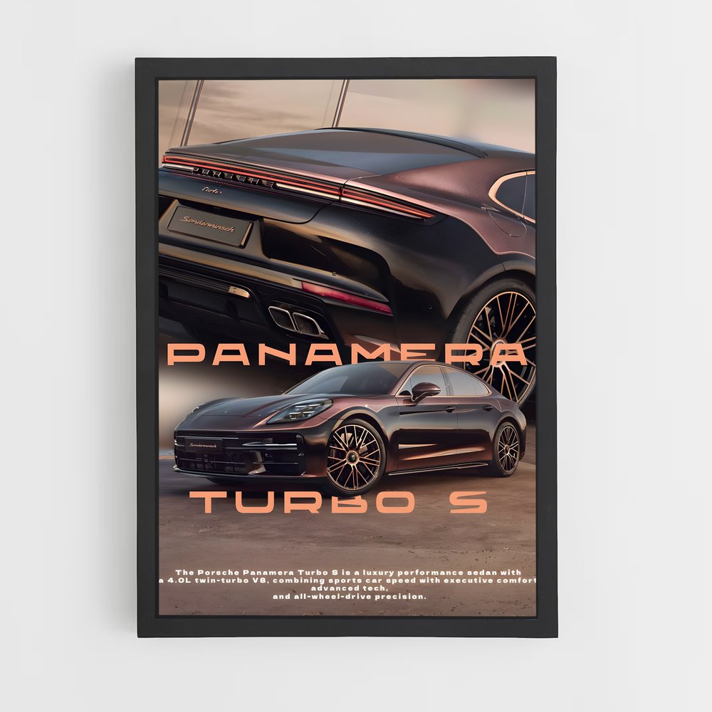 Poster Panamera Dream – affiche Porsche (vue 2)